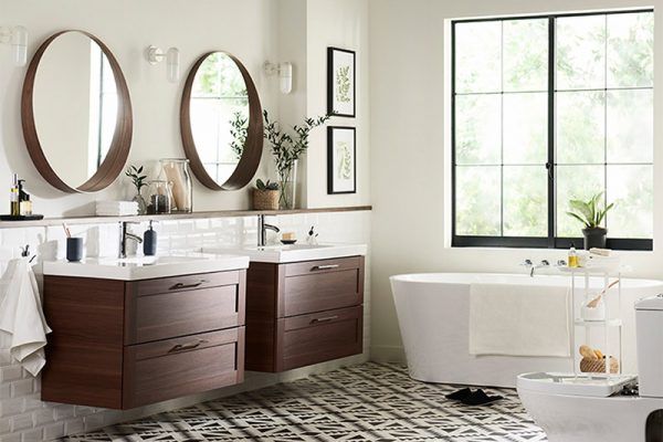 4 esquemas de color para el cuarto de baño inmunes al paso del tiempo