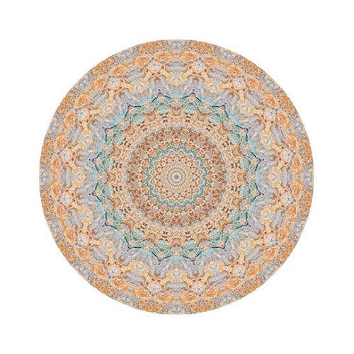 Alfombra Vinilica Redonda Pastel