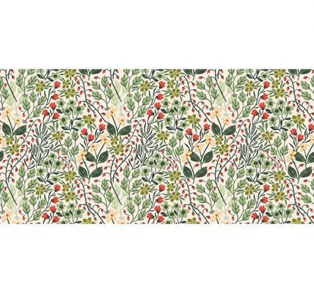 Alfombra Vinilica Floral Country Garden 97x48 cm