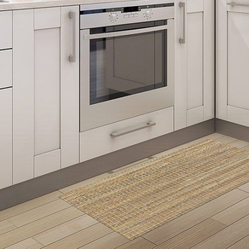 Alfombra de Cocina - Bambu Cuadrado 97x48cm
