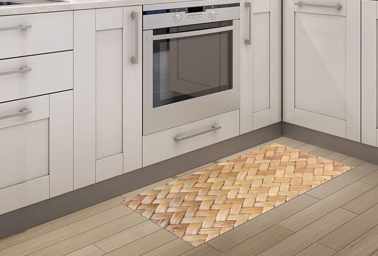 Alfombras de Cocina - Trenzado Cesta 97x48cm