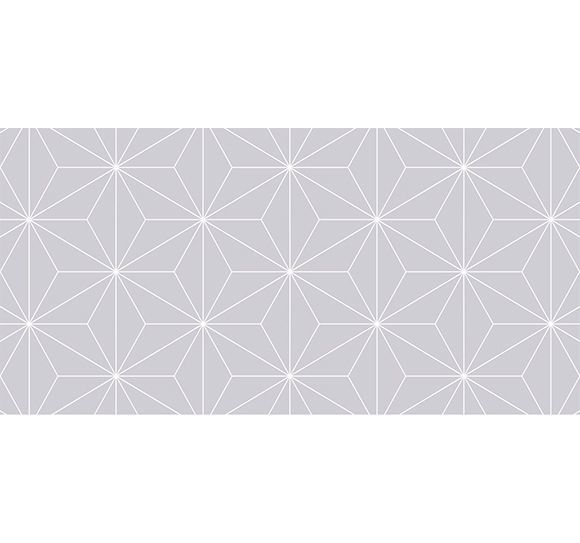 Alfombra Vinilica Geométrico Gris 97x48cm