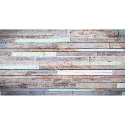 Alfombra Vinilica Madera Rústica 97x48cm