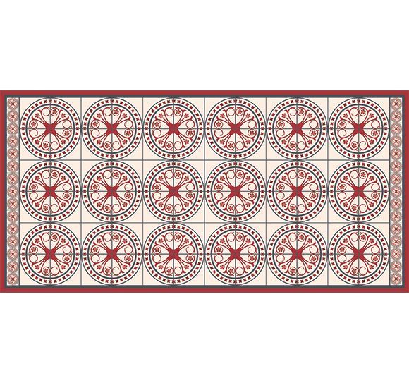 Alfombra Vinilica Hidráulico León 97x48cm