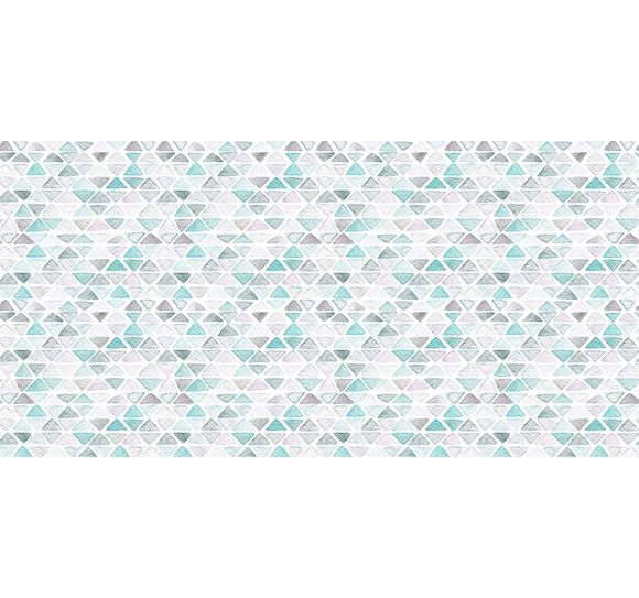Alfombra Vinílica Triángulos 97x48cm