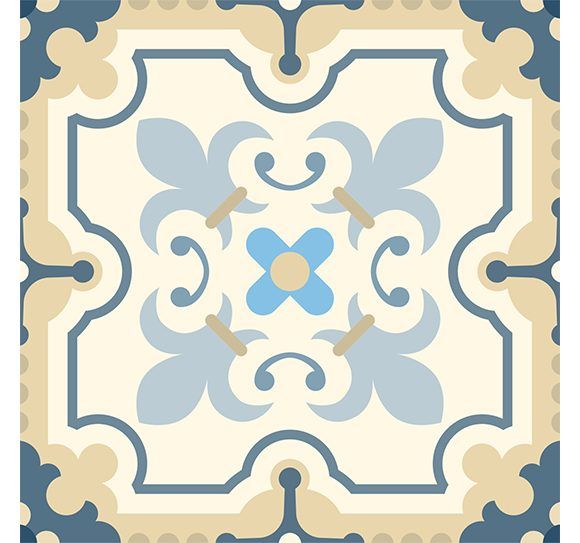 set de 24 Vinilos Adhesivos Beige Almería