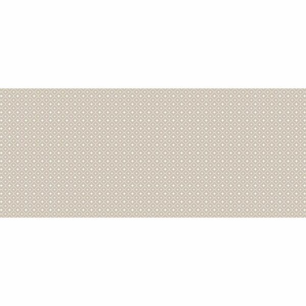 Alfombra Vinílica - Geométrico Beige - 175x74 cm