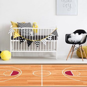 Alfombras Infantiles Grandes - Baloncesto 295x195