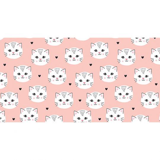 Alfombra Vinílica Infantil 97x48 - Gatitos