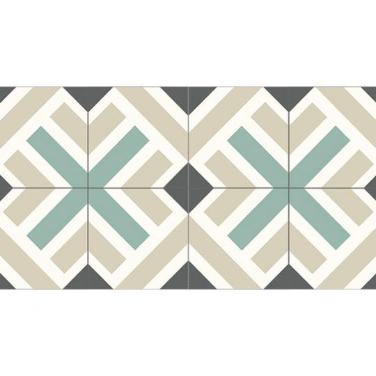 Alfombra Vinilica Artemisa Verde 97x49cm