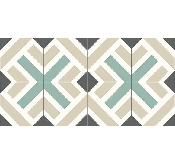 Alfombra Vinilica Artemisa Verde 97x49cm
