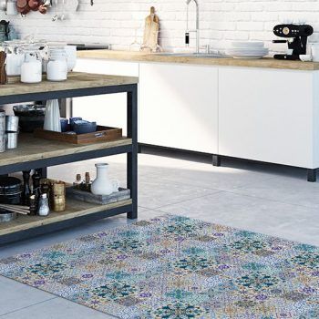 Alfombras de vinilo cocina - Hidráulico Elvas 196x122cm