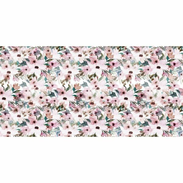 Alfombra Vinílica - Floral Pastel