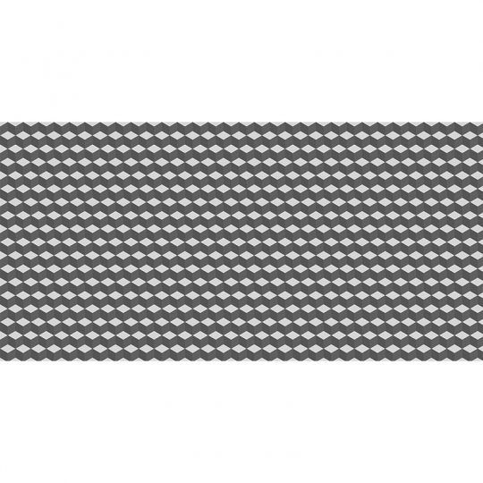 Alfombra Vinílica - Geométrico Negro