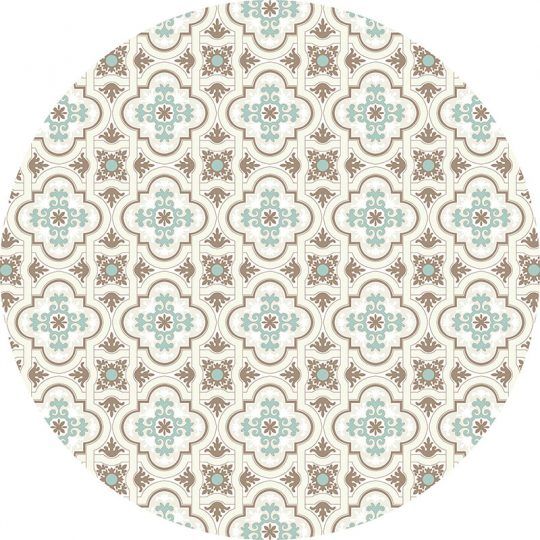 Alfombra Redonda Carolina - 60x60 cm