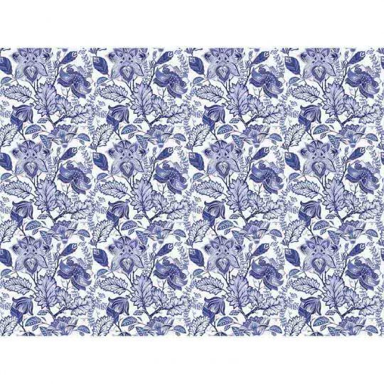 Azulejos Adhesivos Blue Flowers