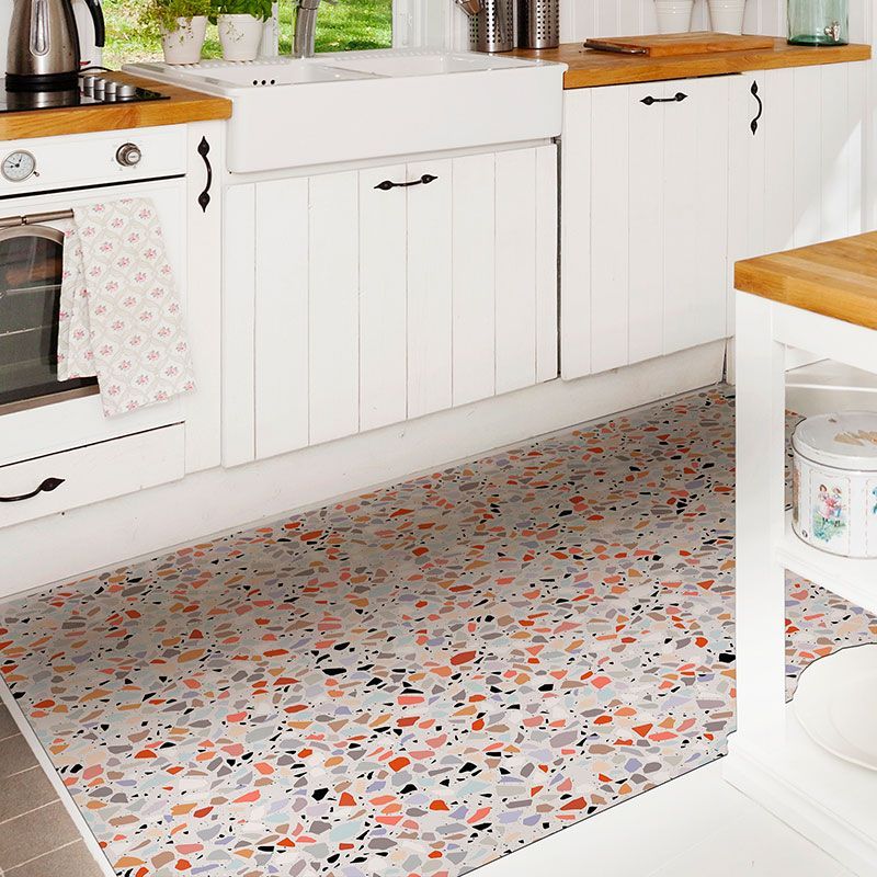 ALfombra Vinílica Mosaic Multicolor cocina