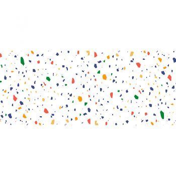 Alfombra Vinílica Mosaic White 175x74