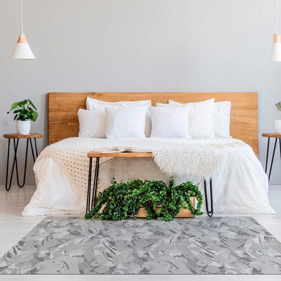 ALfombra Vinílica Grey Pattern habitación