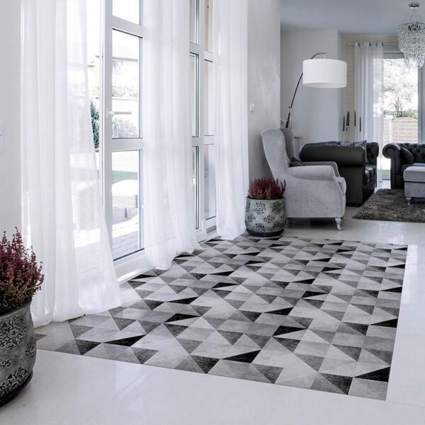 Alfombra de vinilo para cocina 120x200cm Venezia bourgogne