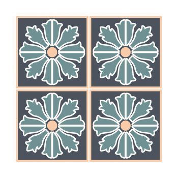 Set de 4 posavasos Almir