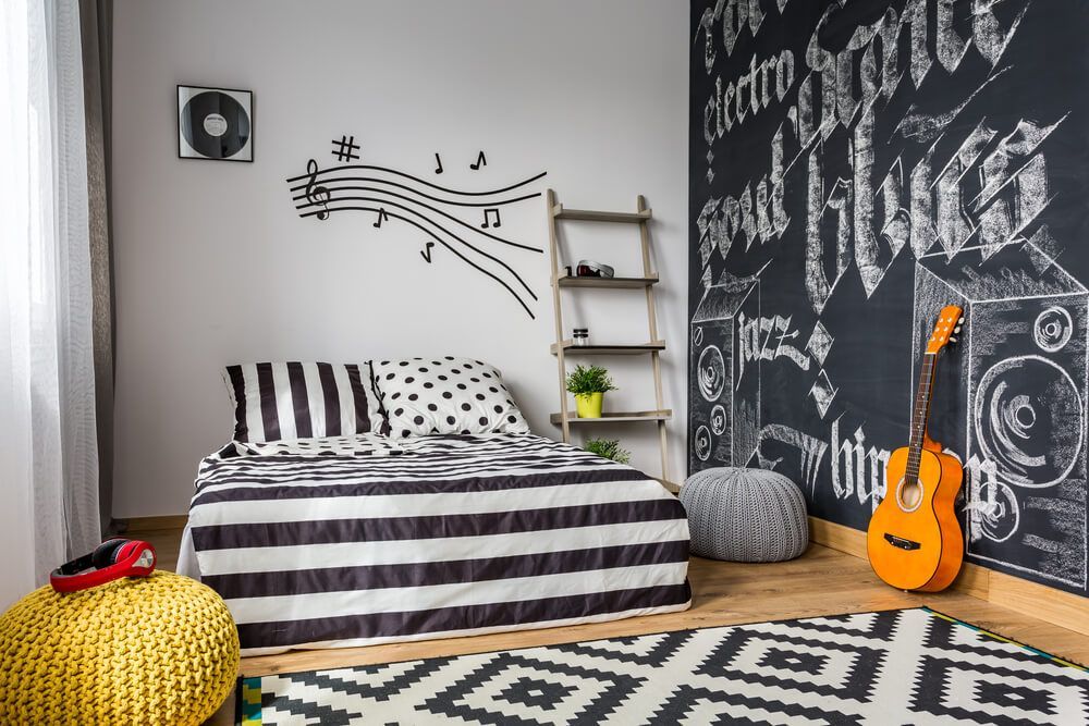 Cómo decorar la habitación juvenil en función de la actividad principal del  adolescente: desde deportes hasta música o arte - Muebles Orts Blog