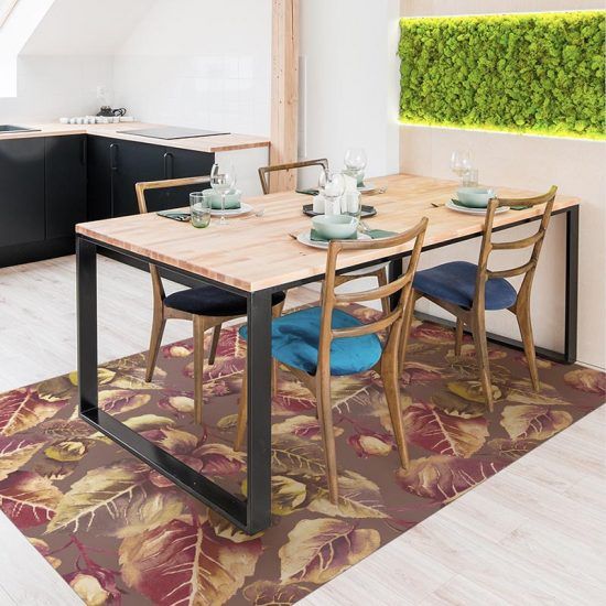 Comedor alfombra vinílica laguria