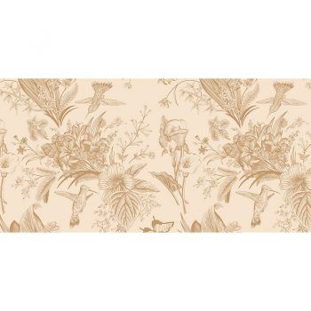 alfombra vinílica Floral Dessert 97 x 48 cm