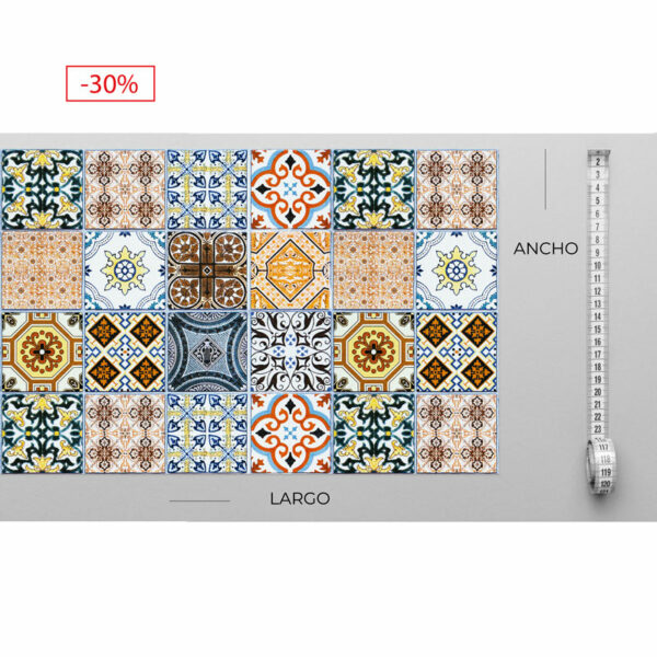 Alfombra vinílica a medida para interior 30%