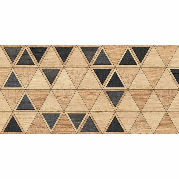 Alfombra Vinílica Triangles Wood