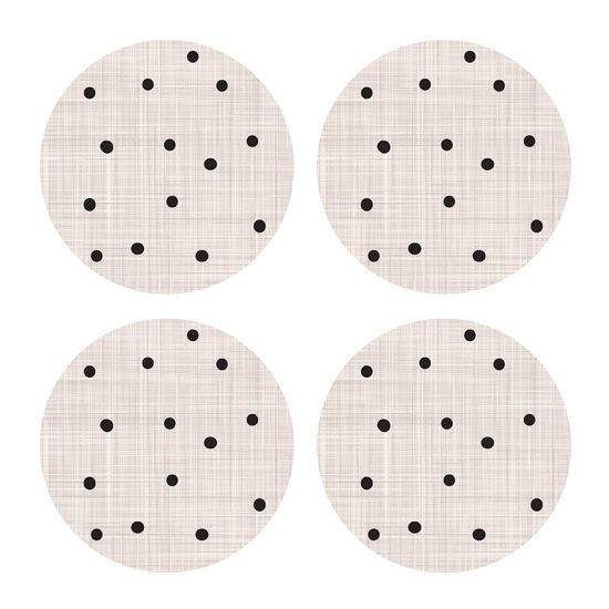 Posavasos Points 4 unidades