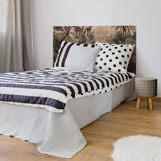 Dormitorio cabecero de cama Sceney 135 x 80 cm