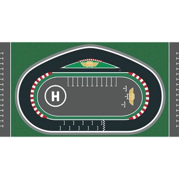alfombra vinílica infantil Racing Circuit Outlet 97x48