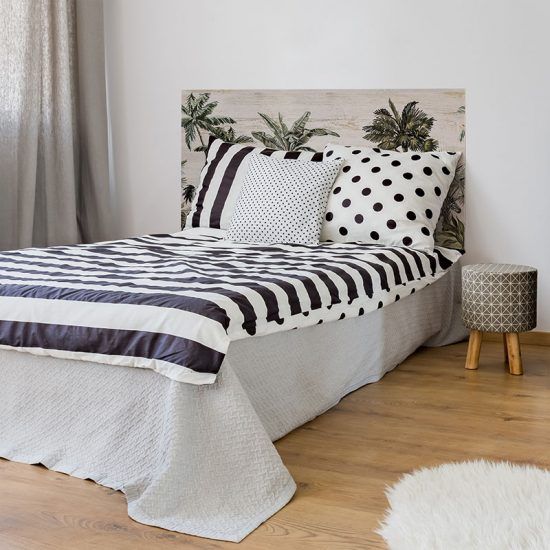 Dormitorio cabecero de cama Jungle Animals 135 x 80 cm