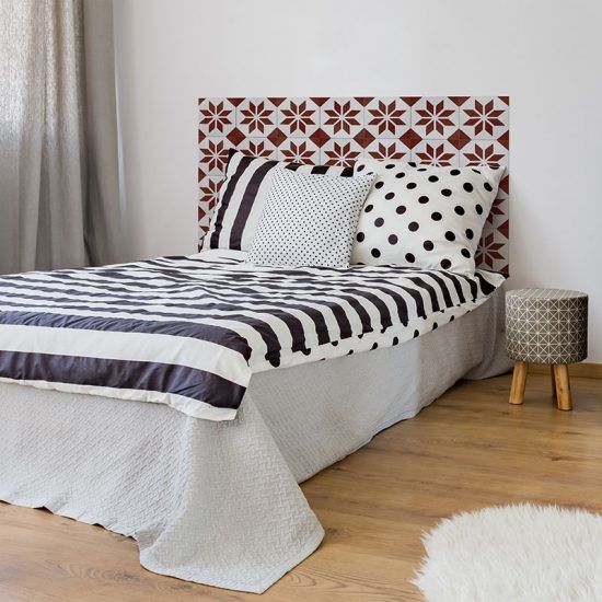 Dormitorio cabecero de cama Videl 135 x 80 cm