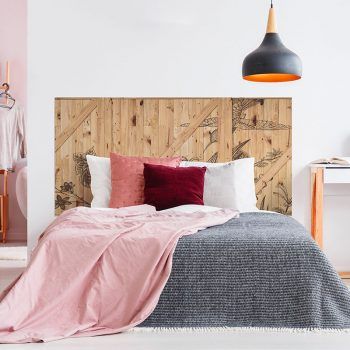 Cabecero de cama Flowers Woods dormitorio 160 x 80 cm