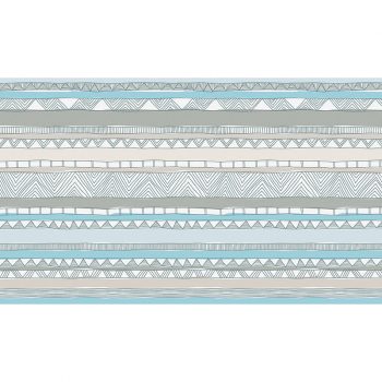 Cabecero de cama de vinilo Infantil Love Lines 135x80