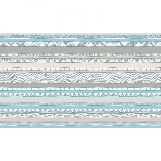 Cabecero de cama de vinilo Infantil Love Lines 135x80