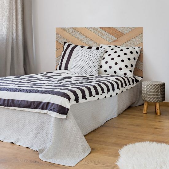 Dormitorio cabecero de cama Parket 135 x 80 cm