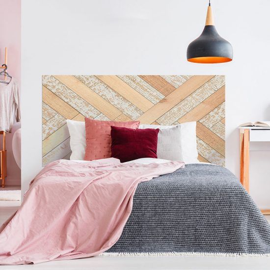 Dormitorio cabecero de cama Parket 160 x 80 cm