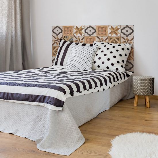 Dormitorio cabecero de cama Verna 135 x 80 cm