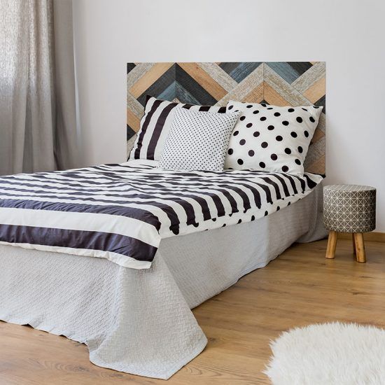 Dormitorio cabecero de cama Espiga Rústica 135 x 80 cm