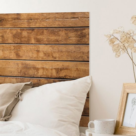 Detalle cabecero de cama de vinilo Danko