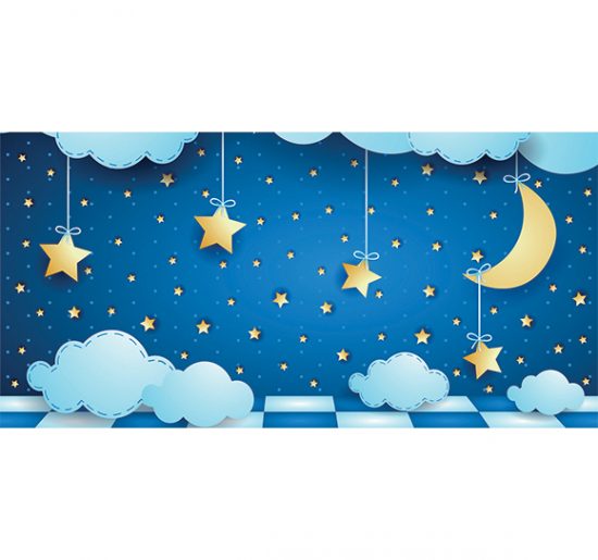 alfombra vinílica infantil Aeroespacial Outlet 97x48