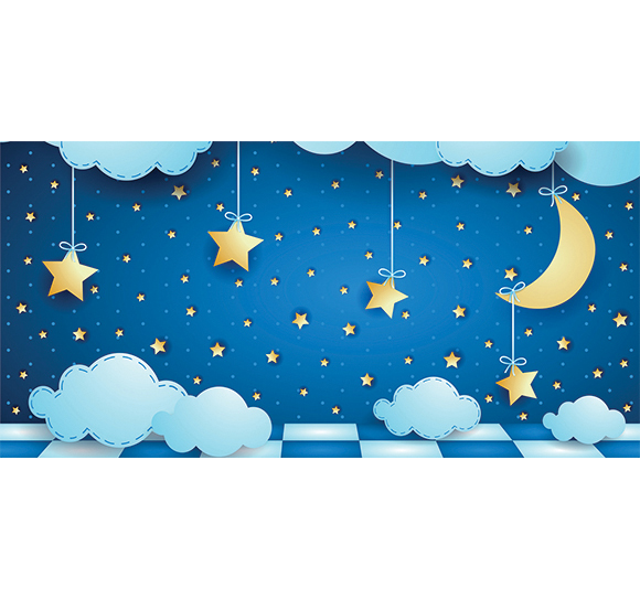 alfombra vinílica infantil Aeroespacial Outlet 97x48