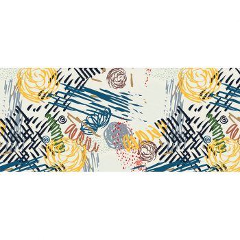 alfombra vinílica infantil Squiggle Outlet 150x65