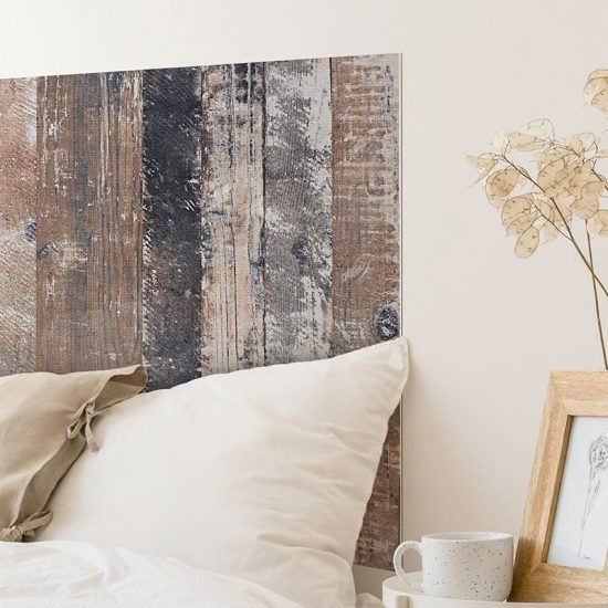 Detalle cabecero de cama de vinilo Flex