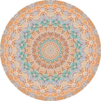 alfombra vinílica redonda Stele 60x60
