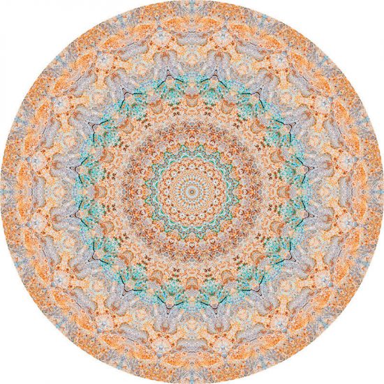 alfombra vinílica redonda Stele 60x60