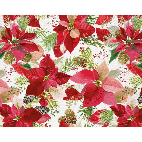 manteles individuales Flor Navideña